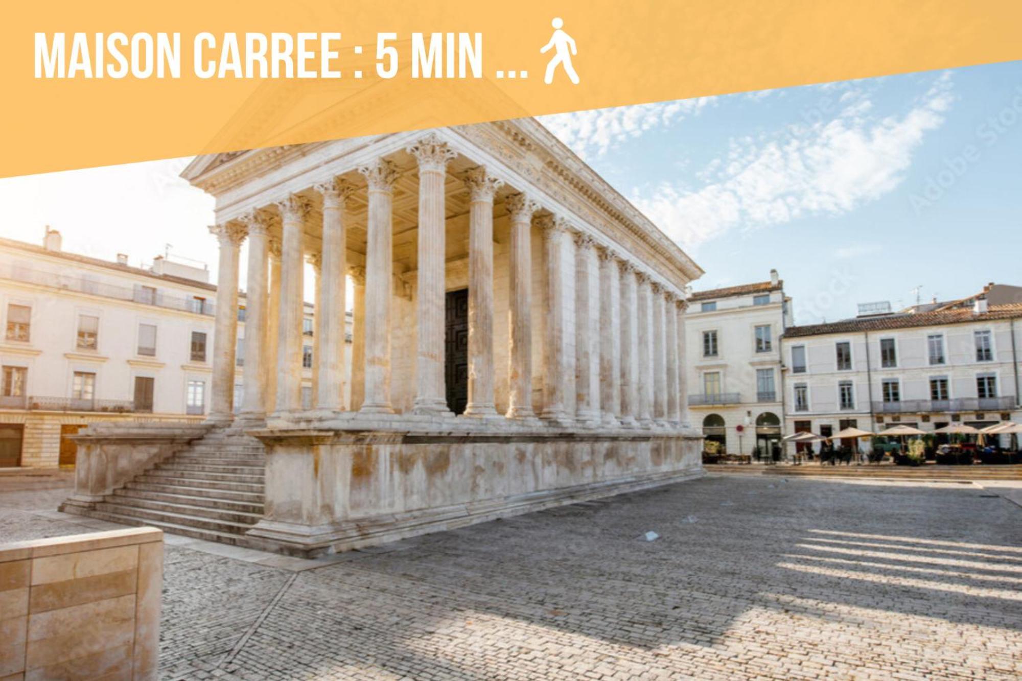 Le Vintage, Appart,Hotel Particulier, Centre Nimes Maisoncarreeconciergerie Εξωτερικό φωτογραφία